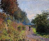 The Sheltered Path by Claude Monet
